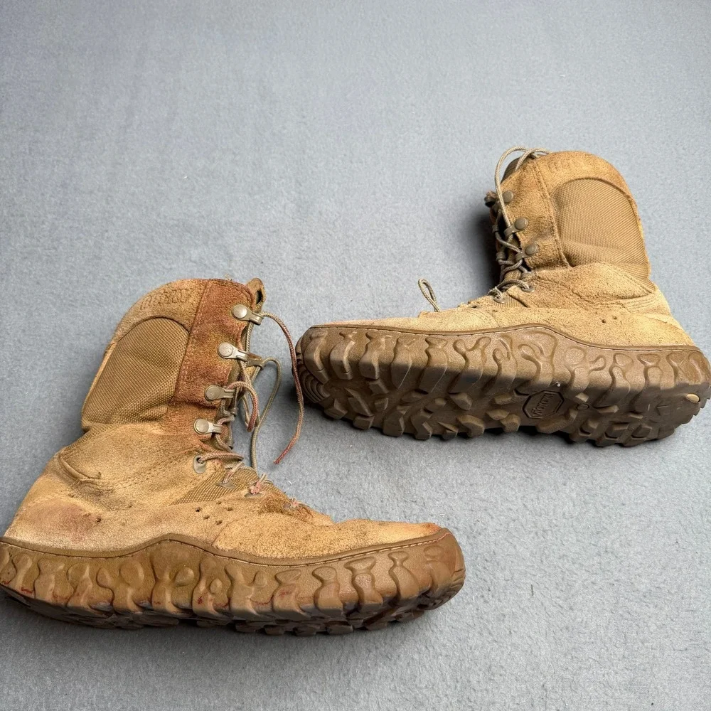 Rocky S2V Lite Military Boots Mens 9.5 Coyote Brown Tactical Vibram RKC072